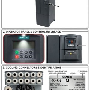 Siemens Micromaster 430 (75kW) Variable Frequency Drive made in Germany